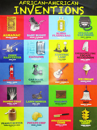 African American Inventors Poster (Color)