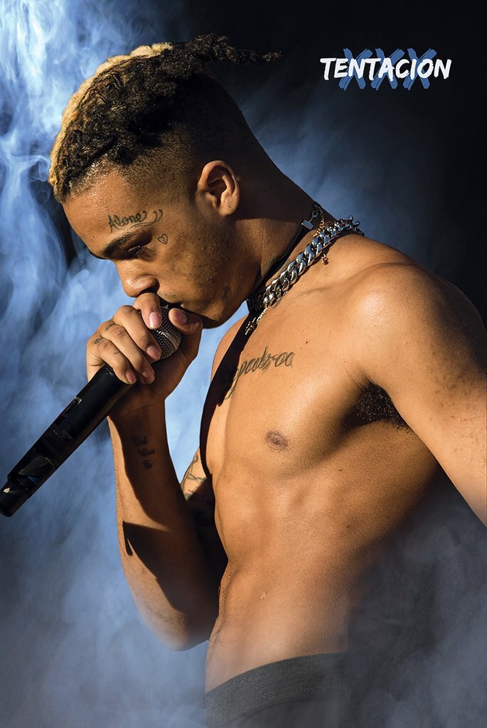 XXXTentacion Poster Rapper Music Wall Art Large Print