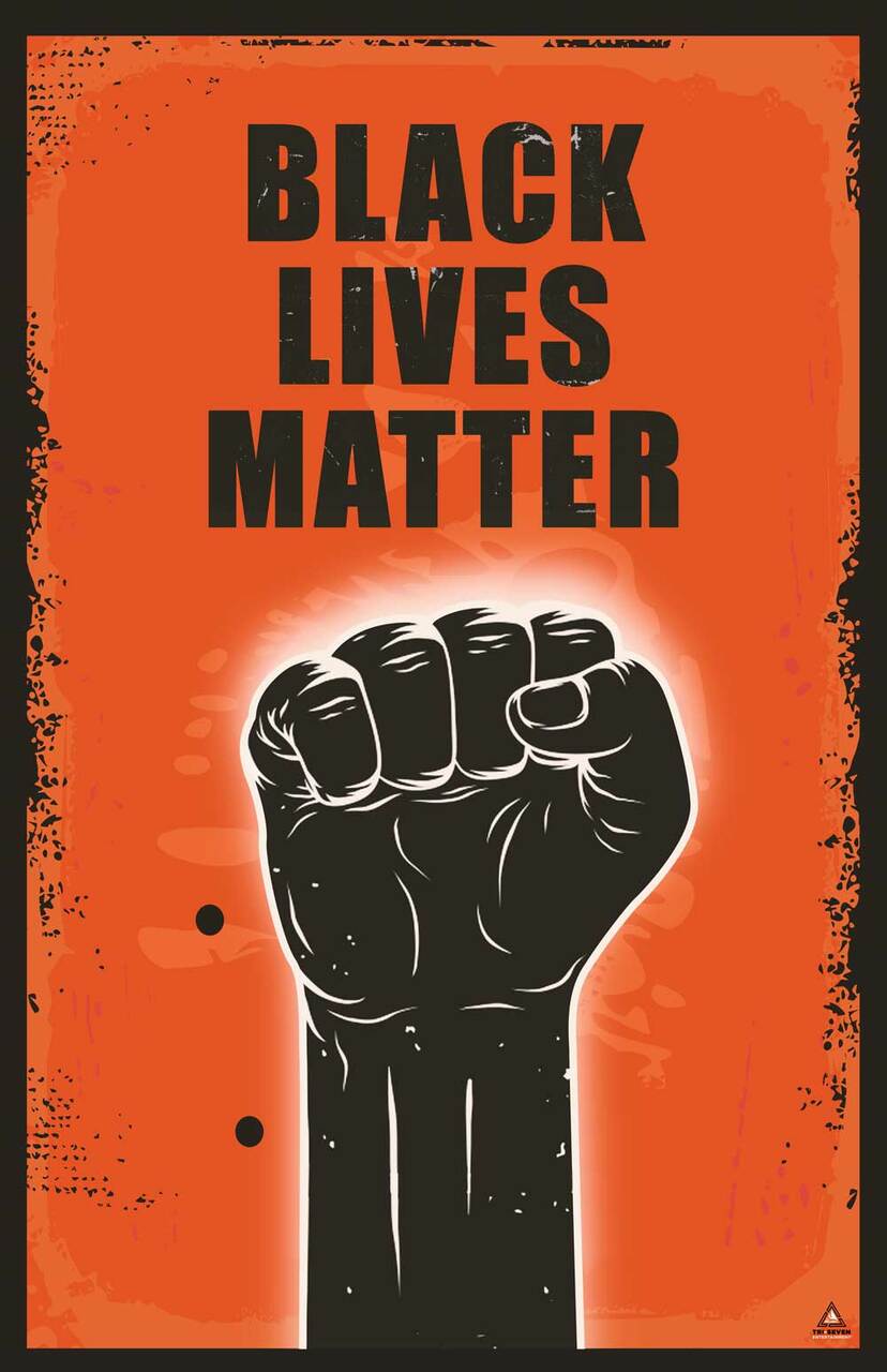 Black Lives Matter Poster for Walls