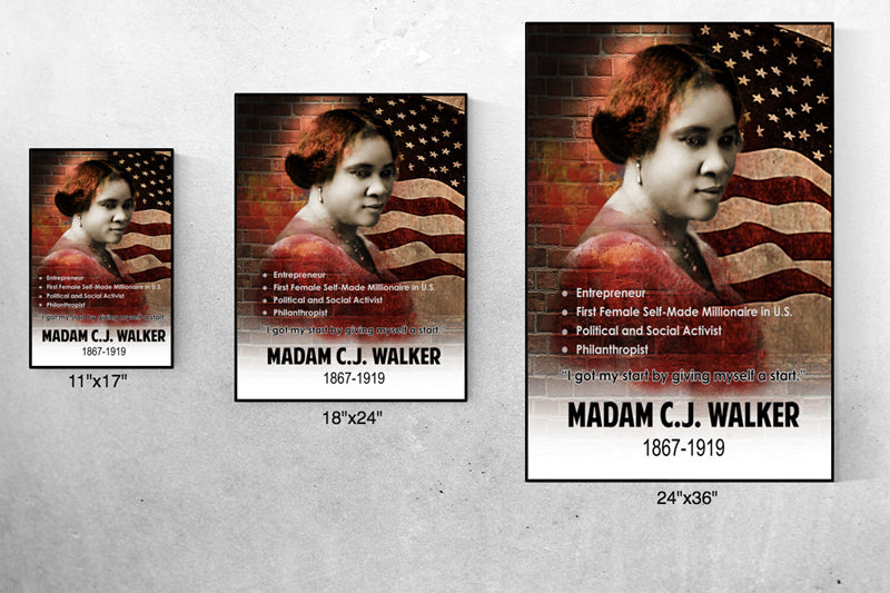 Madam CJ Walker poster.