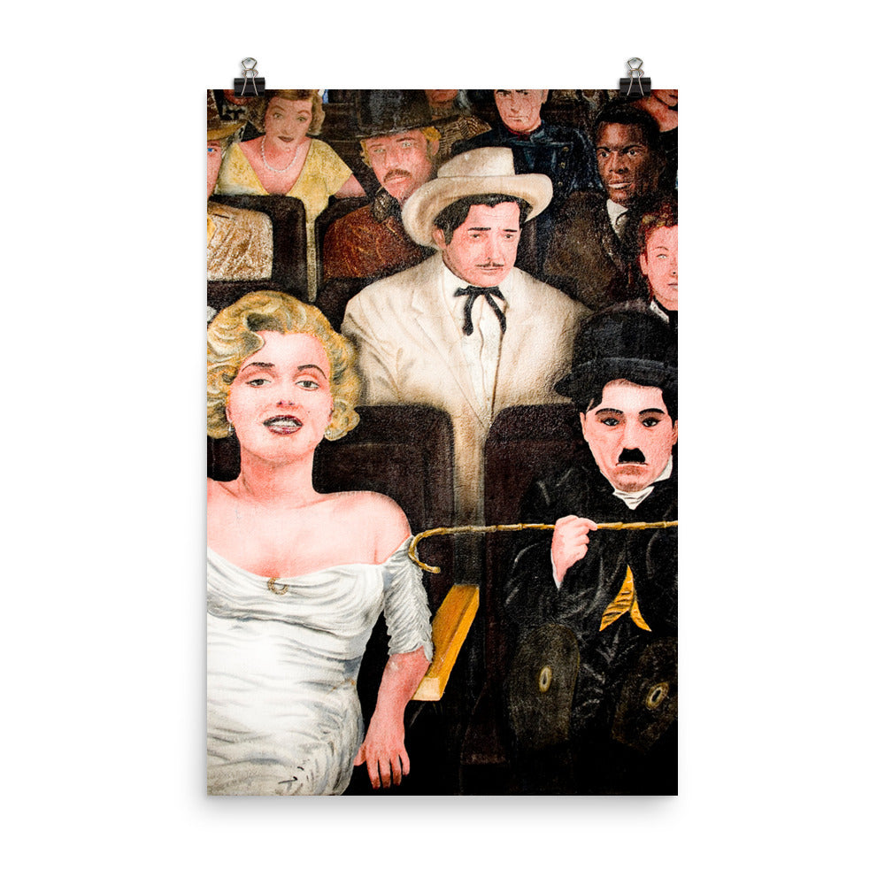Famous Hollywood Movie Stars Poster Mural Photo Wall Art Print II
