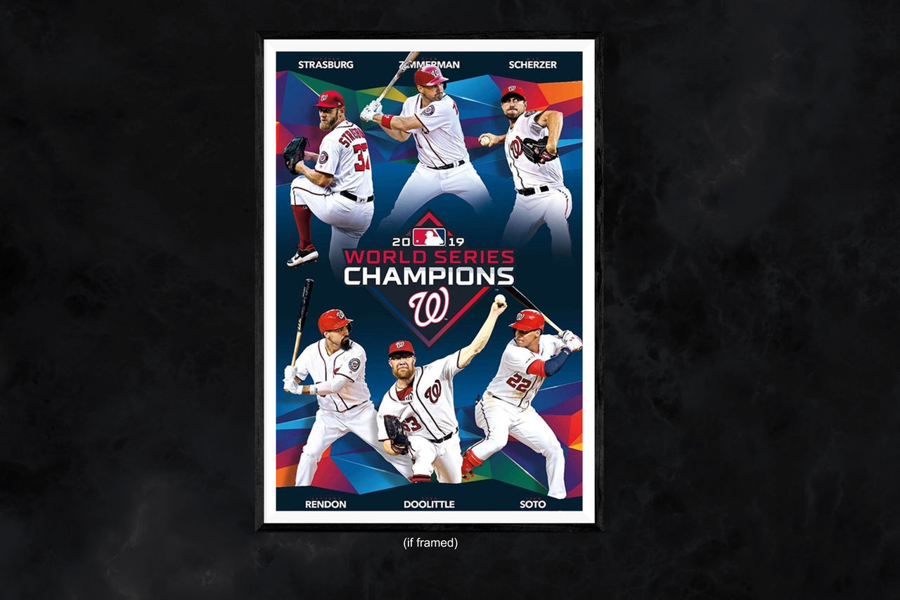 Washington Nationals Poster 2019