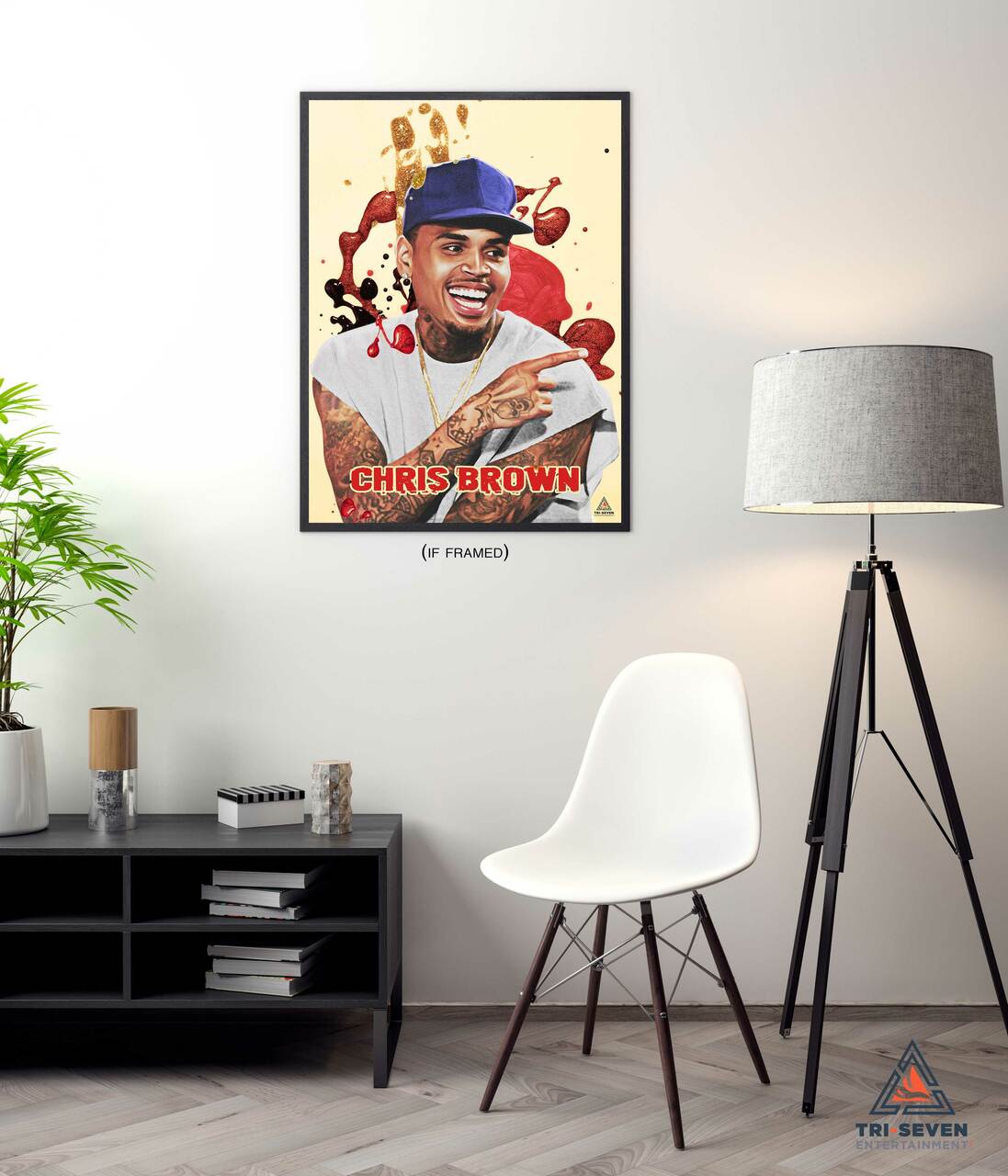 Chris Brown Poster Wall Art Print