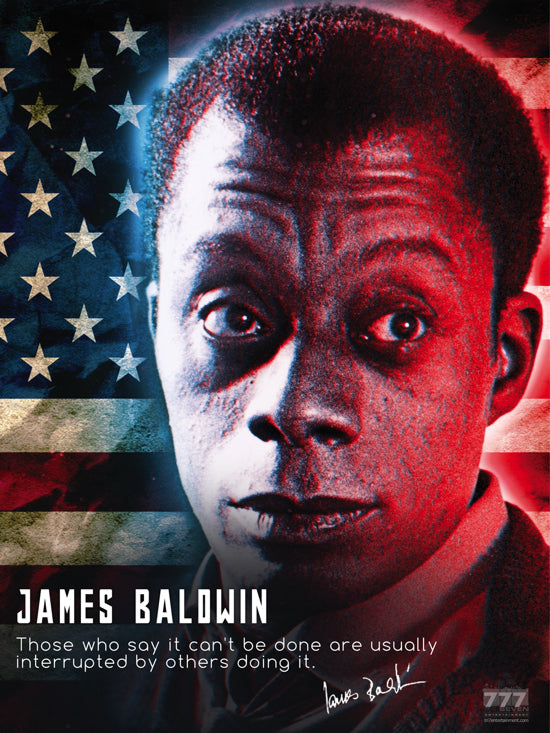 James Baldwin Poster It Can Be Done Classroom Quote