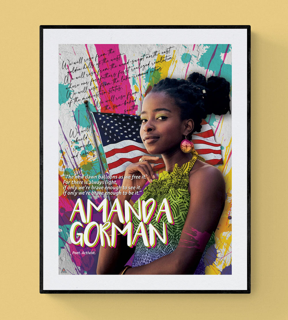  Amanda Gorman Poster