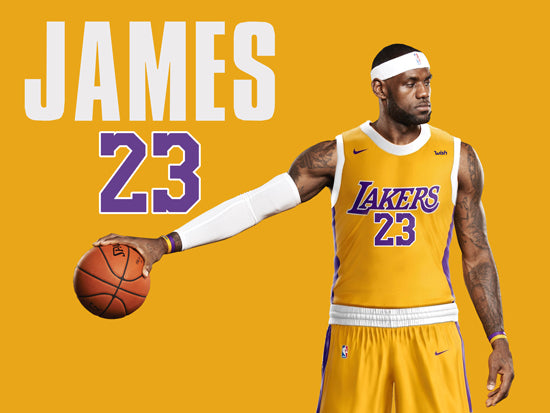 LeBron James LA Lakers Poster