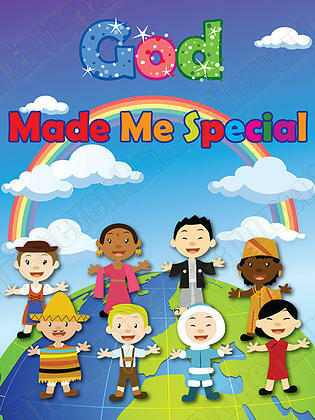 Children's Poster God Made Me Special Series 3