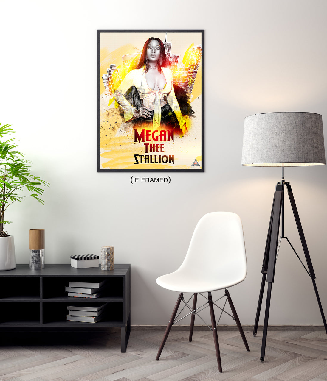 Megan Thee Stallion Poster Wall Art Print