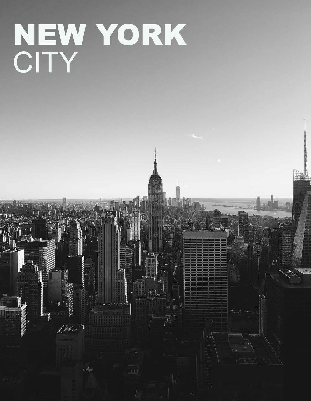 New York City Poster Empire State Building