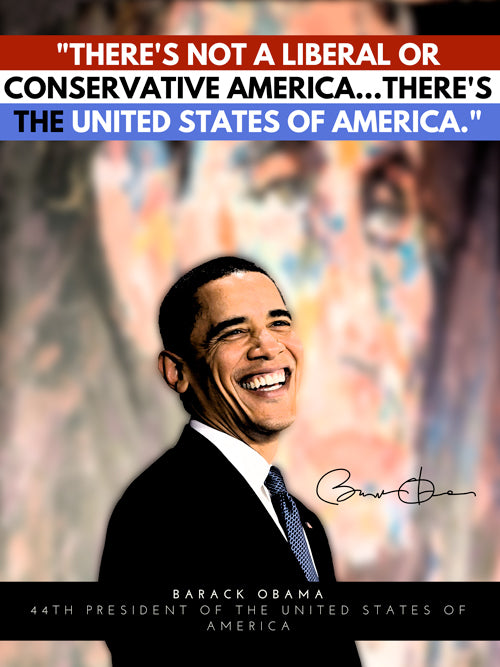 Barack Obama poster.