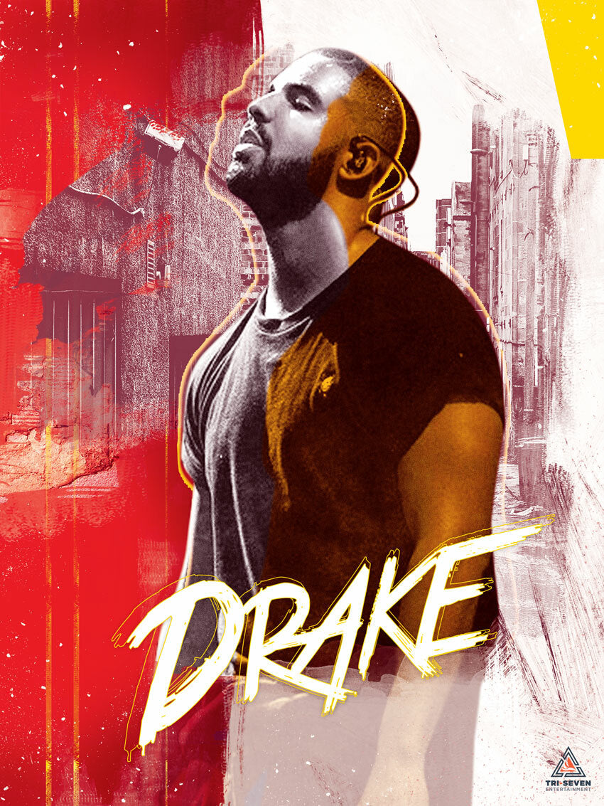 Drake Poster Wall Artwork Print