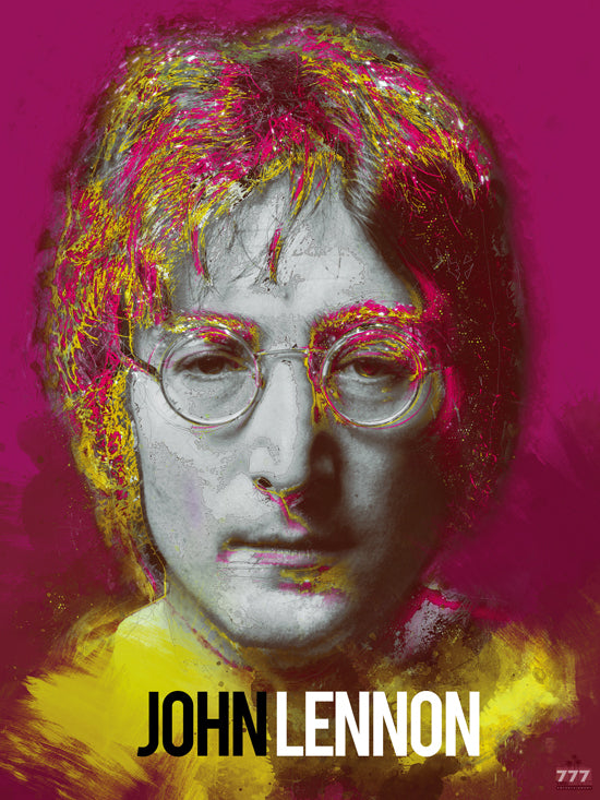 John Lennon poster art.