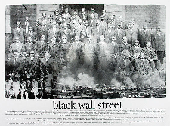 Black Wall Street Poster (18x24)