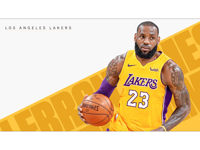 LeBron James Lakers Poster
