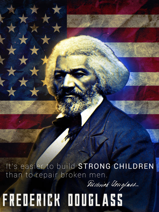 Frederick Douglass poster.