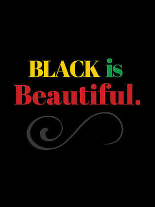 Black is Beautiful Poster (18x24)