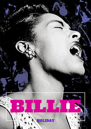 Billie Holiday Poster Lady Day Art Print (18x24)