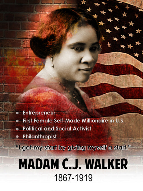 Madam CJ Walker poster.