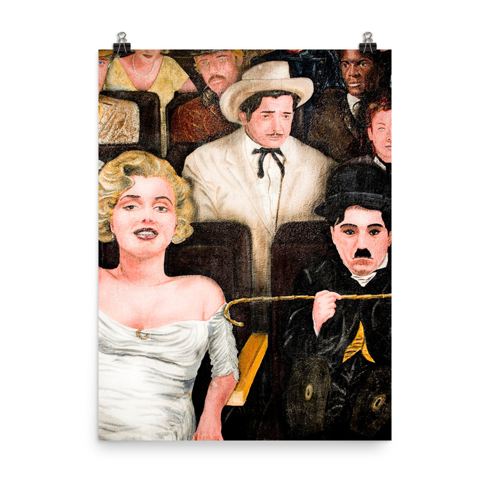 Famous Hollywood Movie Stars Poster Mural Photo Wall Art Print II