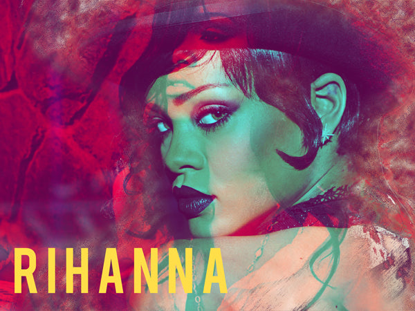 Rihanna Poster Photo Art Print.