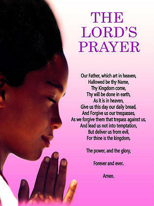 The Lord's Prayer Poster Girls (18x24)