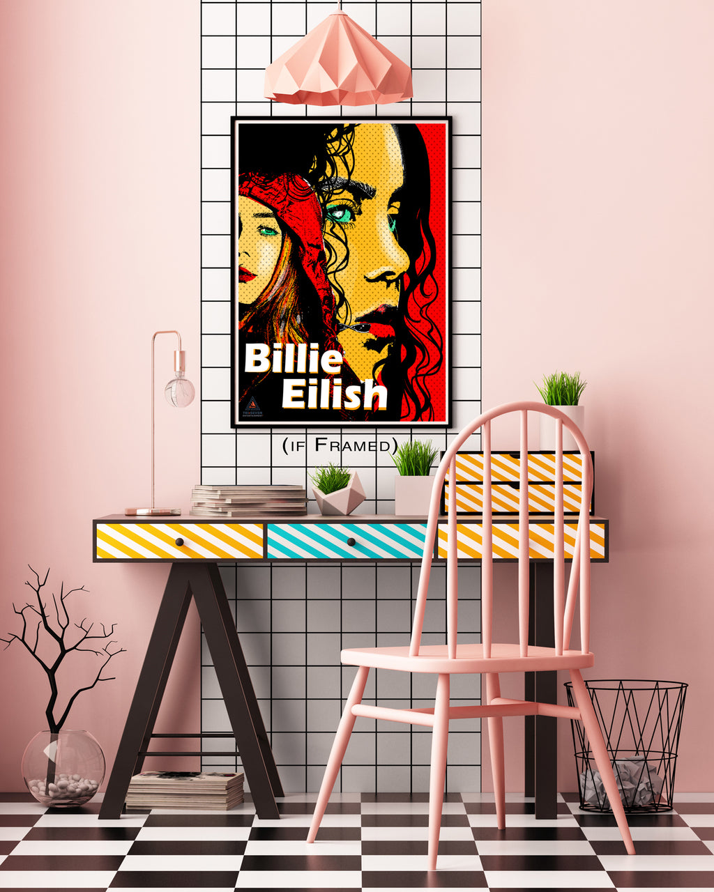 Billie Eilish Poster Artwork for Walls Print