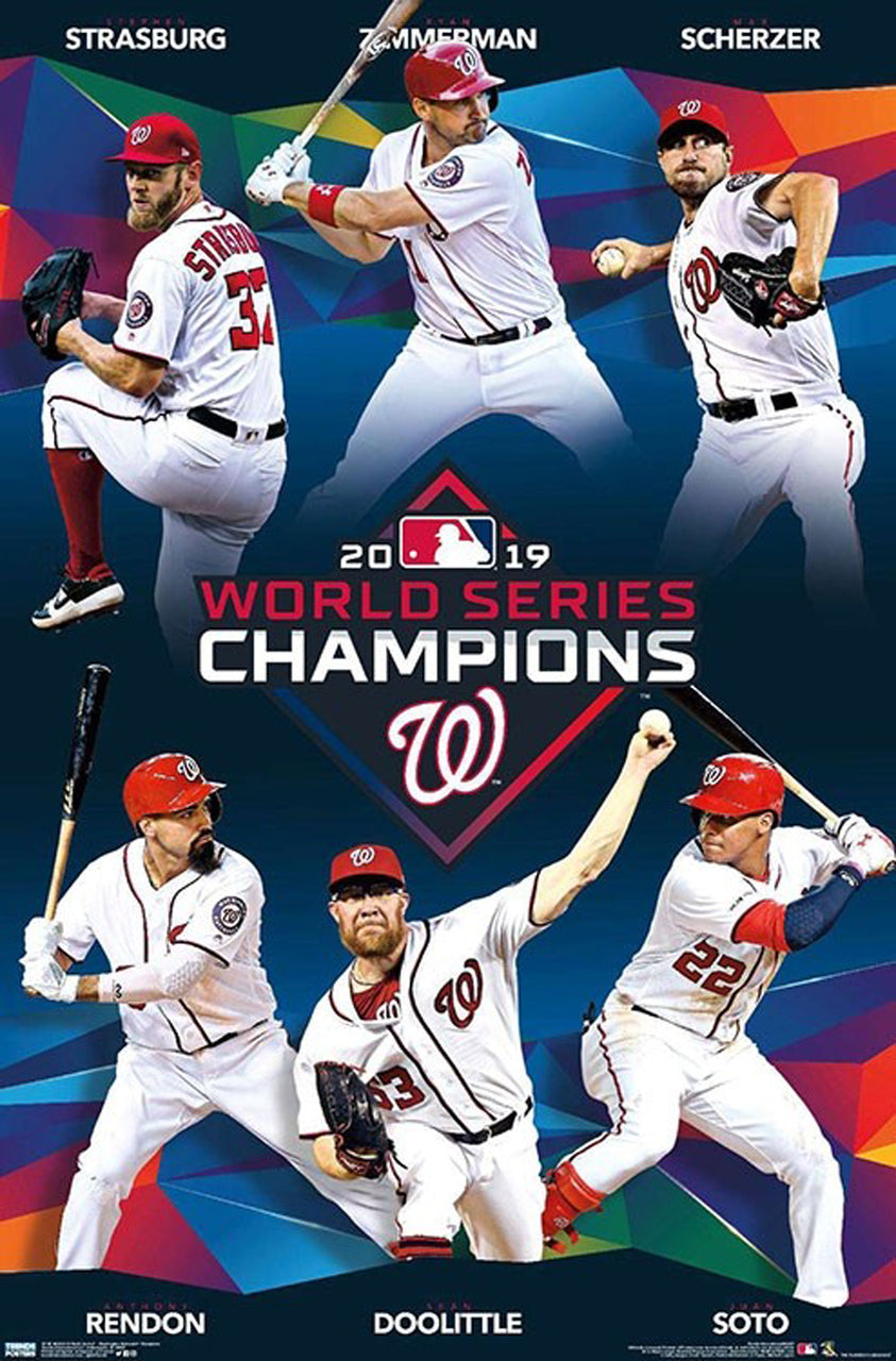 Washington Nationals Poster 2019