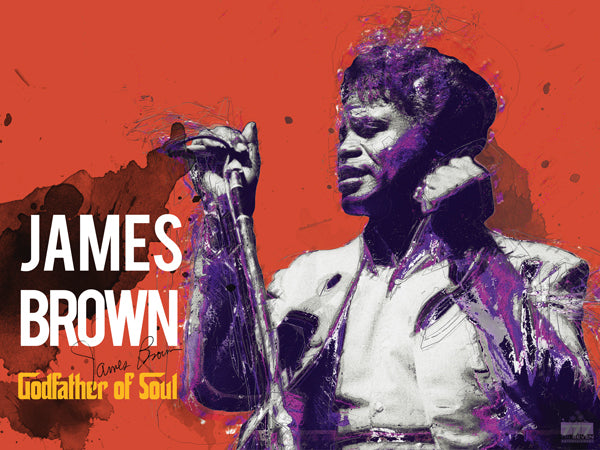 James Brown Godfather of Soul Poster