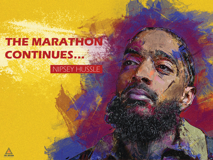 Nipsey Hussle Poster The Marathon Continues II Art Print