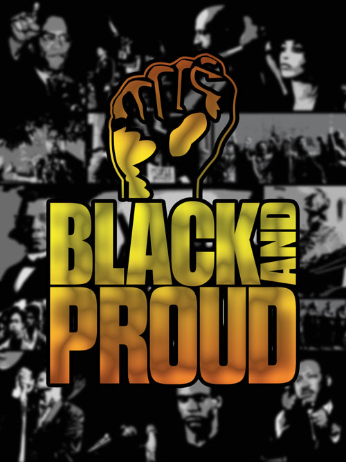 Black and Proud Poster Power Fist Art Print (18x24).