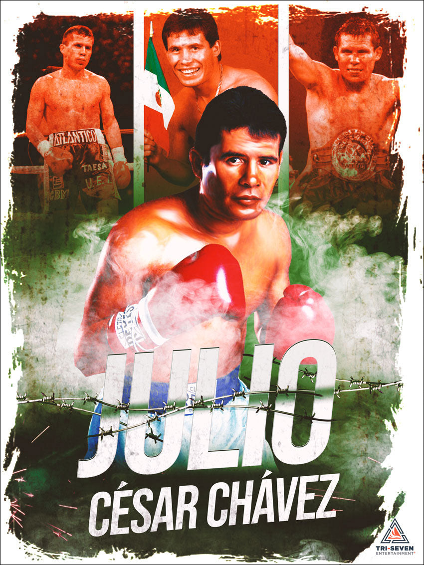 Julio César Chávez Poster Boxing Wall Art Print
